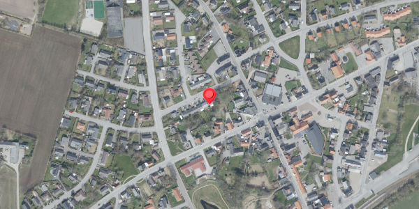 Oversvømmelsesrisiko fra vandløb på Irisvej 3, 7755 Bedsted Thy