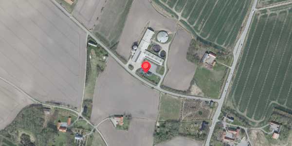 Oversvømmelsesrisiko fra vandløb på Rishøjvej 4, 7755 Bedsted Thy