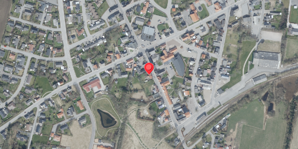 Oversvømmelsesrisiko fra vandløb på Thylandsgade 6, 7755 Bedsted Thy