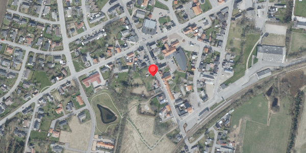 Oversvømmelsesrisiko fra vandløb på Thylandsgade 8, 7755 Bedsted Thy