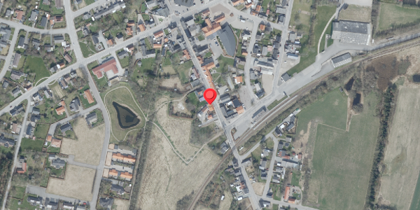 Oversvømmelsesrisiko fra vandløb på Thylandsgade 18, . , 7755 Bedsted Thy