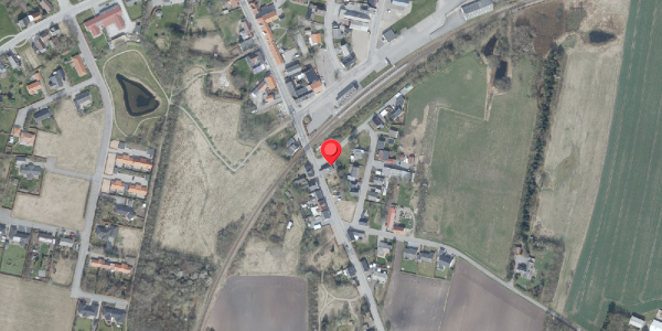Oversvømmelsesrisiko fra vandløb på Thylandsgade 23, . , 7755 Bedsted Thy