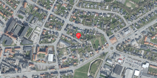 Oversvømmelsesrisiko fra vandløb på Baunevej 9, 7700 Thisted