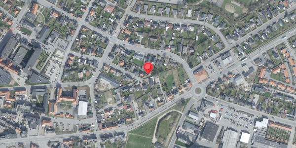 Oversvømmelsesrisiko fra vandløb på Baunevej 13, 7700 Thisted