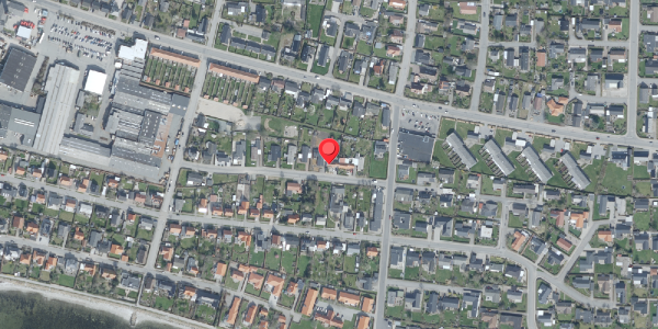 Oversvømmelsesrisiko fra vandløb på Bjerregaardsvej 35, . , 7700 Thisted