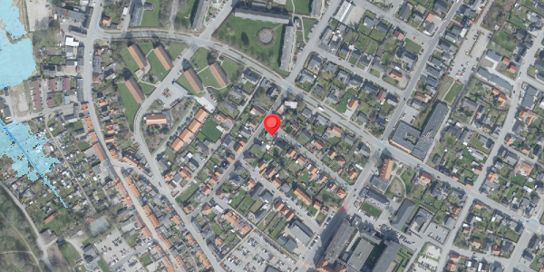Oversvømmelsesrisiko fra vandløb på Byvangen 2, . , 7700 Thisted