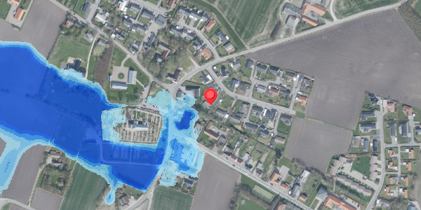 Oversvømmelsesrisiko fra vandløb på Dalen 4, 7700 Thisted