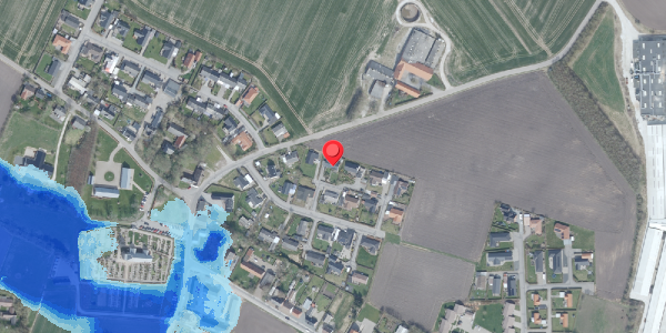 Oversvømmelsesrisiko fra vandløb på Dalen 7, 7700 Thisted
