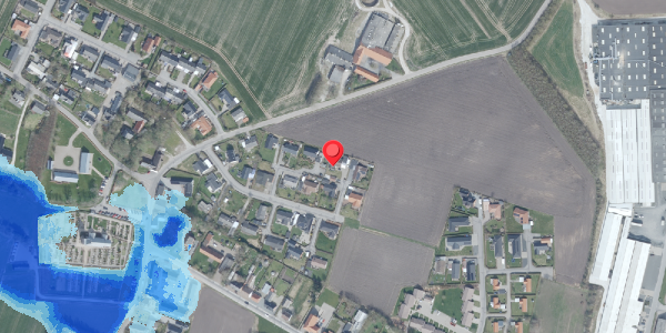 Oversvømmelsesrisiko fra vandløb på Dalen 17, 7700 Thisted