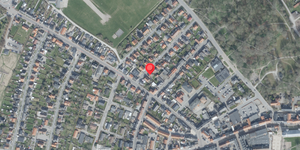 Oversvømmelsesrisiko fra vandløb på Elmegade 2A, 7700 Thisted