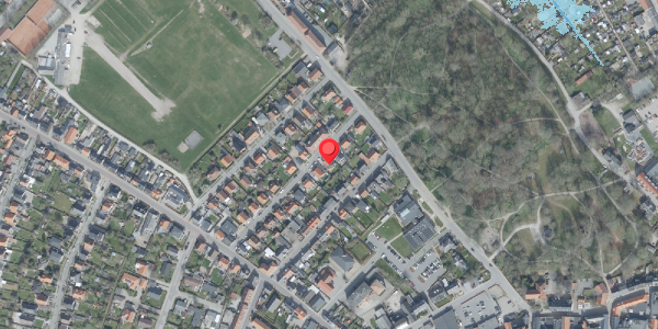 Oversvømmelsesrisiko fra vandløb på Elmegade 16, 7700 Thisted