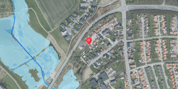Oversvømmelsesrisiko fra vandløb på Engdraget 11, 7700 Thisted