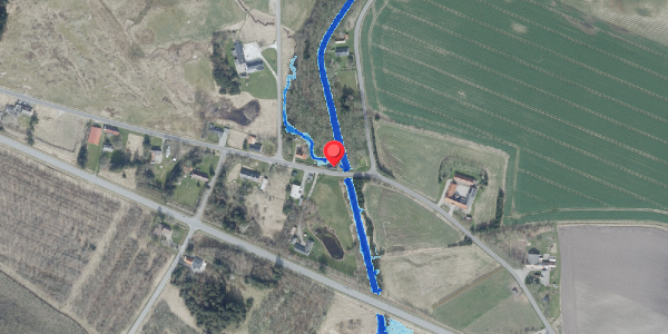 Oversvømmelsesrisiko fra vandløb på Faddersbøl Bro 6, . , 7700 Thisted