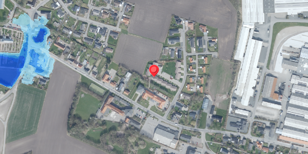 Oversvømmelsesrisiko fra vandløb på Frydebovej 21, 7700 Thisted