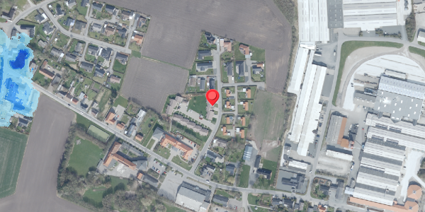 Oversvømmelsesrisiko fra vandløb på Frydebovej 39, 7700 Thisted