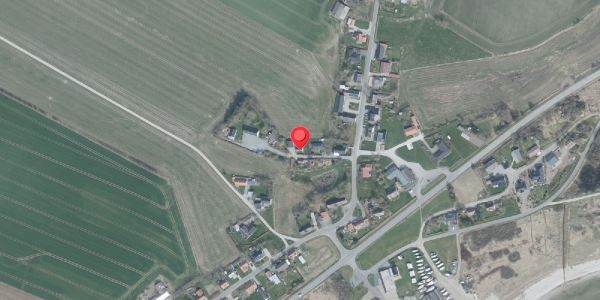 Oversvømmelsesrisiko fra vandløb på Gl. Feggesundvej 88, 7742 Vesløs