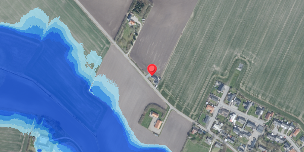 Oversvømmelsesrisiko fra vandløb på Hindingvej 32, . , 7700 Thisted