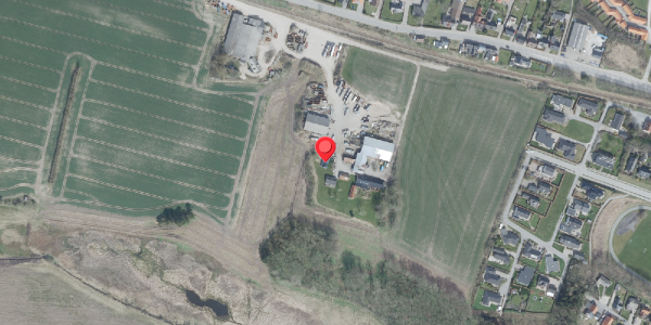 Oversvømmelsesrisiko fra vandløb på Brixvej 10, 7700 Thisted