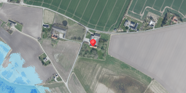 Oversvømmelsesrisiko fra vandløb på Hunstrupvej 21, 7700 Thisted
