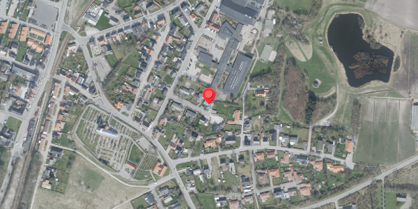 Oversvømmelsesrisiko fra vandløb på Jacobsvej 3, 7700 Thisted