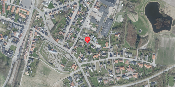 Oversvømmelsesrisiko fra vandløb på Jacobsvej 4, 7700 Thisted