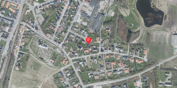 Oversvømmelsesrisiko fra vandløb på Jacobsvej 5, 7700 Thisted