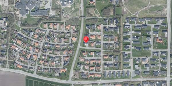 Oversvømmelsesrisiko fra vandløb på Jasminvej 1, . , 7700 Thisted