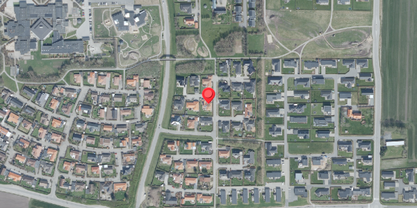 Oversvømmelsesrisiko fra vandløb på Jasminvej 7, 7700 Thisted