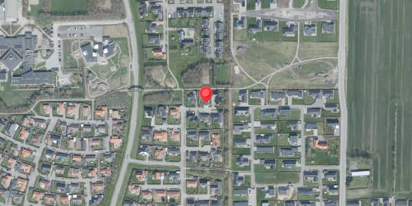Oversvømmelsesrisiko fra vandløb på Jasminvej 21, 7700 Thisted