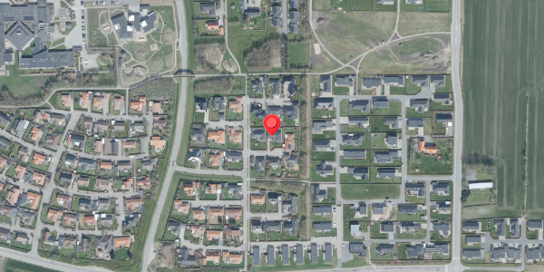 Oversvømmelsesrisiko fra vandløb på Jasminvej 33, 7700 Thisted