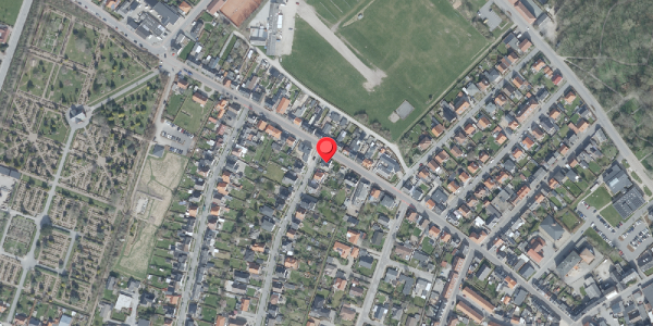 Oversvømmelsesrisiko fra vandløb på Jyllands Alle 1, . , 7700 Thisted