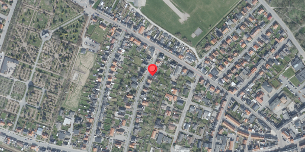 Oversvømmelsesrisiko fra vandløb på Jyllands Alle 7, 7700 Thisted