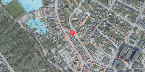 Oversvømmelsesrisiko fra vandløb på Kastet 8, 7700 Thisted
