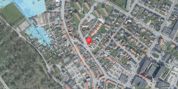 Oversvømmelsesrisiko fra vandløb på Kastet 11A, . , 7700 Thisted