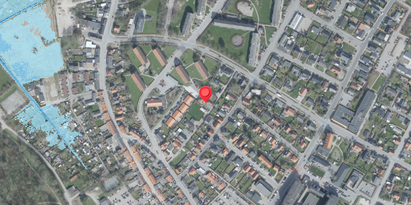 Oversvømmelsesrisiko fra vandløb på Kastet 13D, . , 7700 Thisted