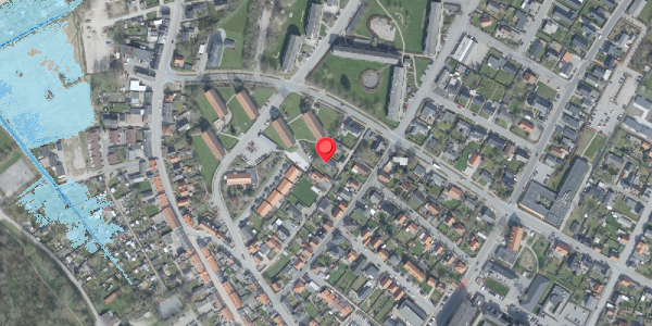 Oversvømmelsesrisiko fra vandløb på Kastet 13E, . , 7700 Thisted