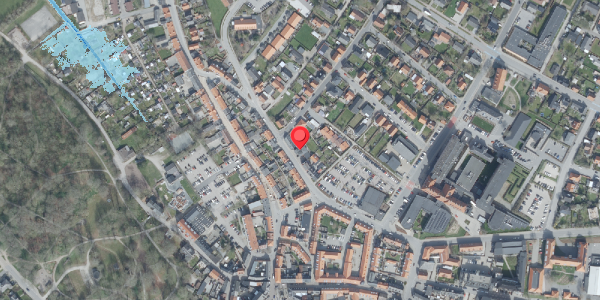 Oversvømmelsesrisiko fra vandløb på Kastet 21, 1. 5, 7700 Thisted