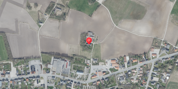 Oversvømmelsesrisiko fra vandløb på Kirkevej 1, 7700 Thisted