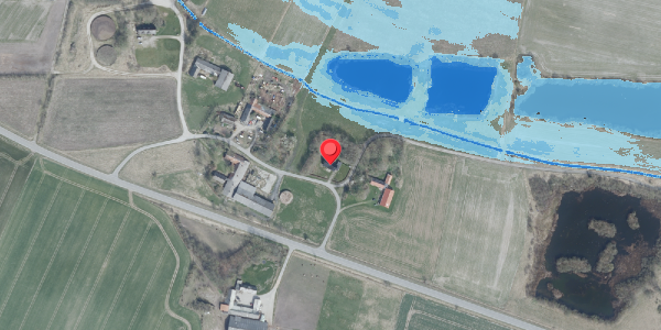 Oversvømmelsesrisiko fra vandløb på Klastrupvej 4, 7700 Thisted