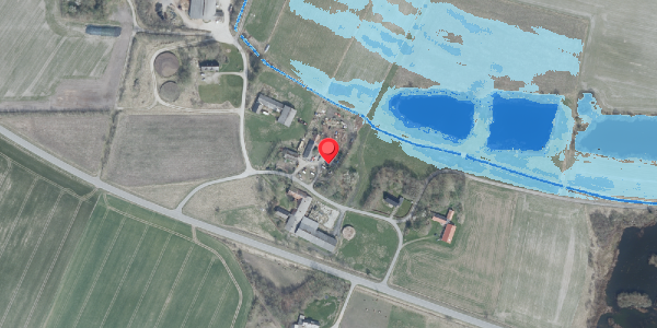 Oversvømmelsesrisiko fra vandløb på Klastrupvej 6, . , 7700 Thisted