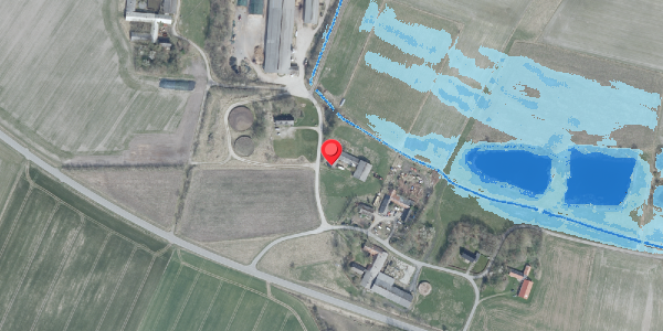 Oversvømmelsesrisiko fra vandløb på Klastrupvej 10, 7700 Thisted