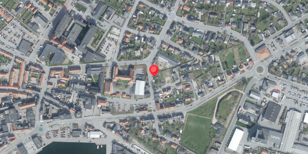 Oversvømmelsesrisiko fra vandløb på Kronborgvej 10, . , 7700 Thisted