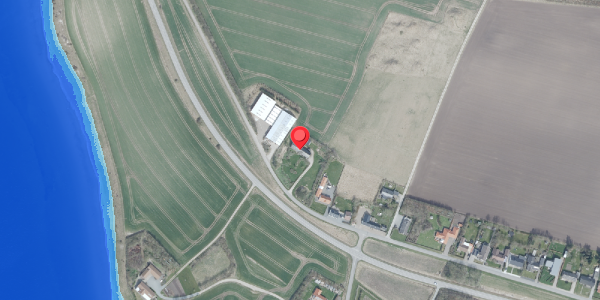 Oversvømmelsesrisiko fra vandløb på Lien 60, 7700 Thisted