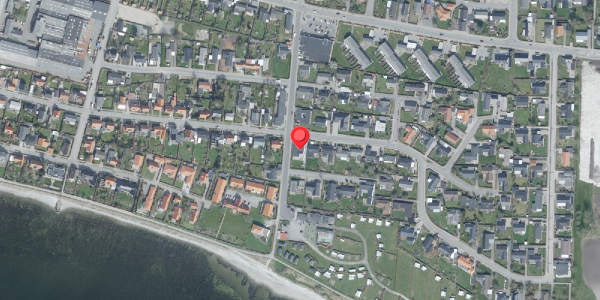 Oversvømmelsesrisiko fra vandløb på Limfjordsvej 2, 7700 Thisted