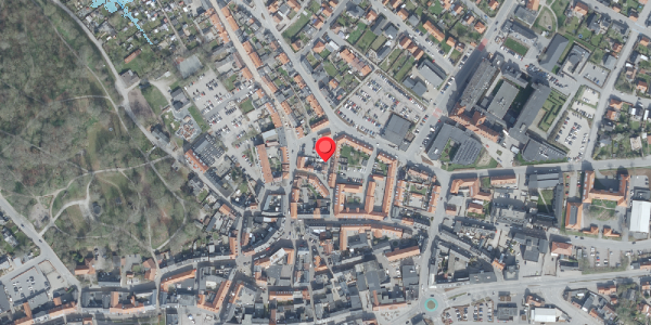 Oversvømmelsesrisiko fra vandløb på Markstræde 25, 7700 Thisted