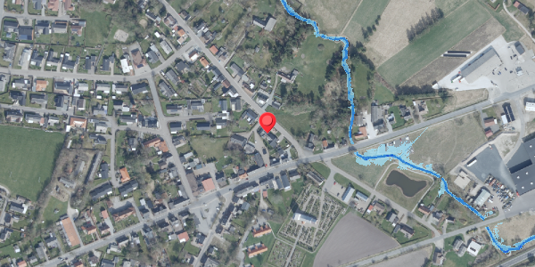 Oversvømmelsesrisiko fra vandløb på Mejerivej 1, 7700 Thisted