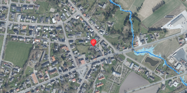 Oversvømmelsesrisiko fra vandløb på Mejerivej 3, 7700 Thisted
