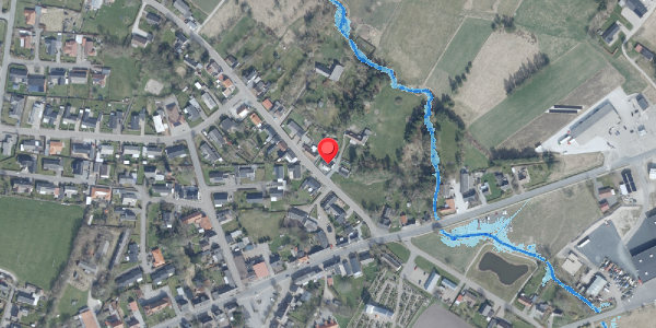 Oversvømmelsesrisiko fra vandløb på Mejerivej 8, 7700 Thisted