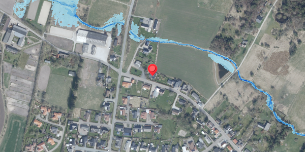 Oversvømmelsesrisiko fra vandløb på Mejerivej 50, 7700 Thisted