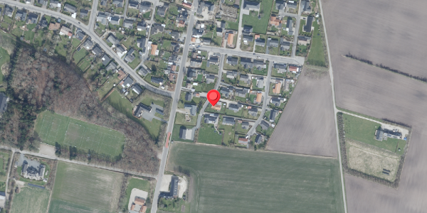 Oversvømmelsesrisiko fra vandløb på Nellikevej 20, 7700 Thisted